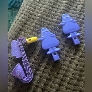 1986 McDonald’s happy meal toys whistles nostalgic